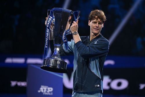 Jannik Sinner at the ATP Finals 2024. (Photo: Getty)