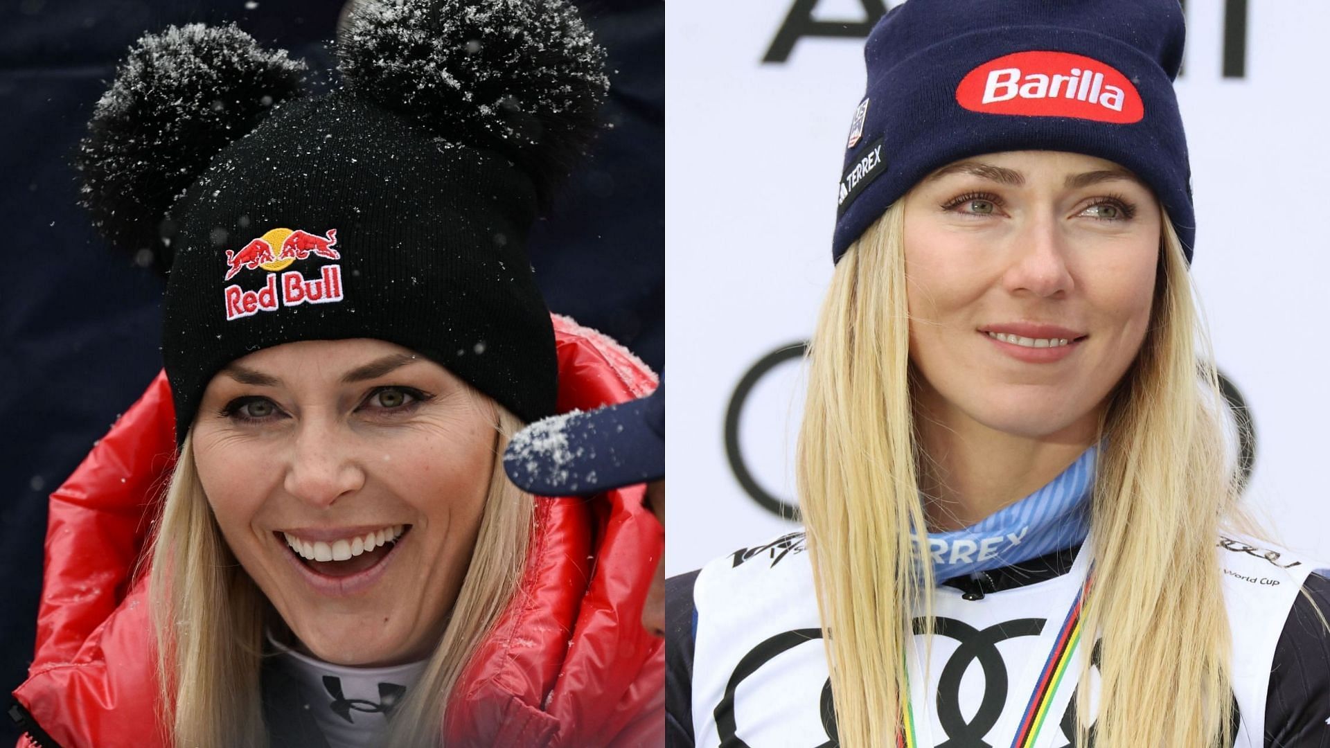 Lindsey Vonn expresses delight about rejoining Mikaela Shiffrin as she comes out of retirement (Images: Both via Getty)