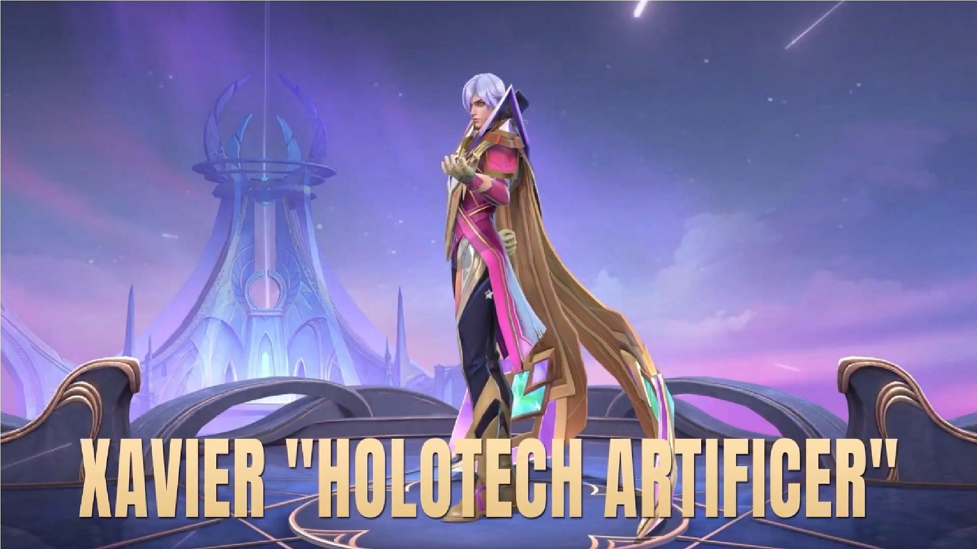 Xavier "Holotech Artificer" skin (Image via Moonton Games)