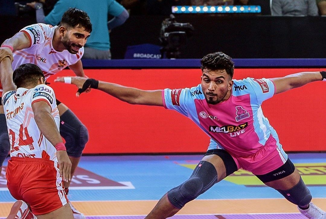 अर्जुन देशवाल ने बनाया बड़ा रिकॉर्ड (Photo Credit - @ProKabaddi)