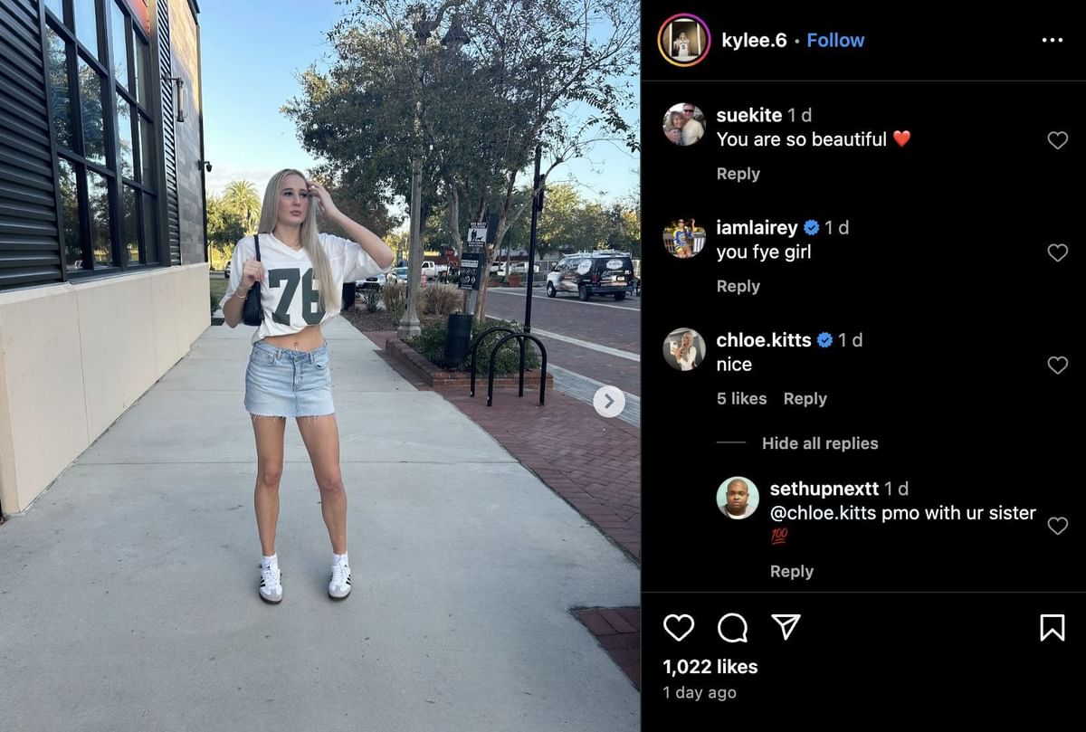 South Carolina’s Chloe Kitts gives one-word reaction to Gators hooper