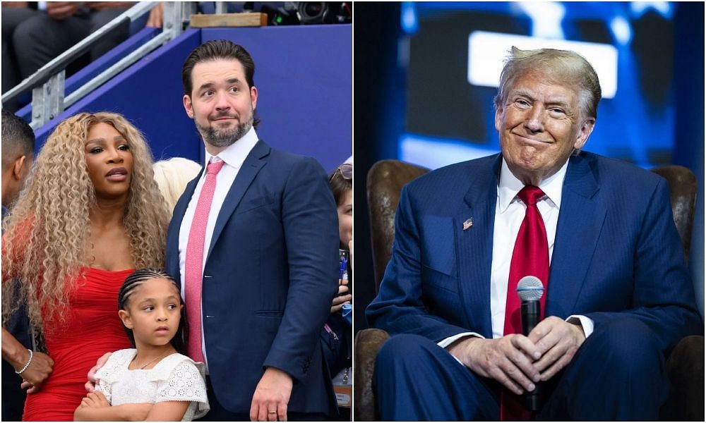 ALexis Ohanian and Donald Trump