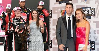 "Three different feelings"; "Holy crap": Denny Hamlin's fiancé Jordan and Christopher Bell's wife Morgan unfold their man's most memorable NASCAR win