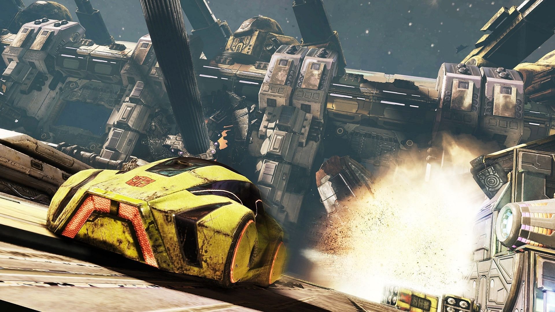 A still from Transformers: Fall of Cybertron (Image via Activision)