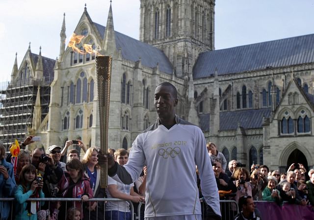 Day 55 - The Olympic Torch Continues Its Journey Around The UK - Source: Getty