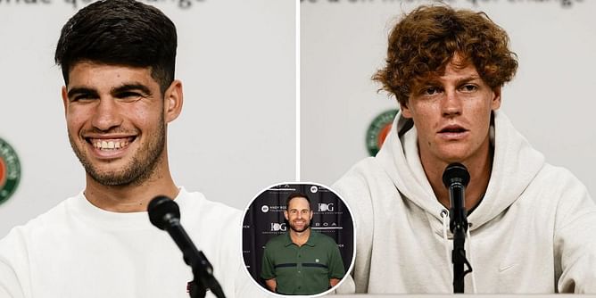 Carlos Alcaraz has the game that bothers Jannik Sinner": Andy Roddick opens up on Italian's struggles against the Spaniard