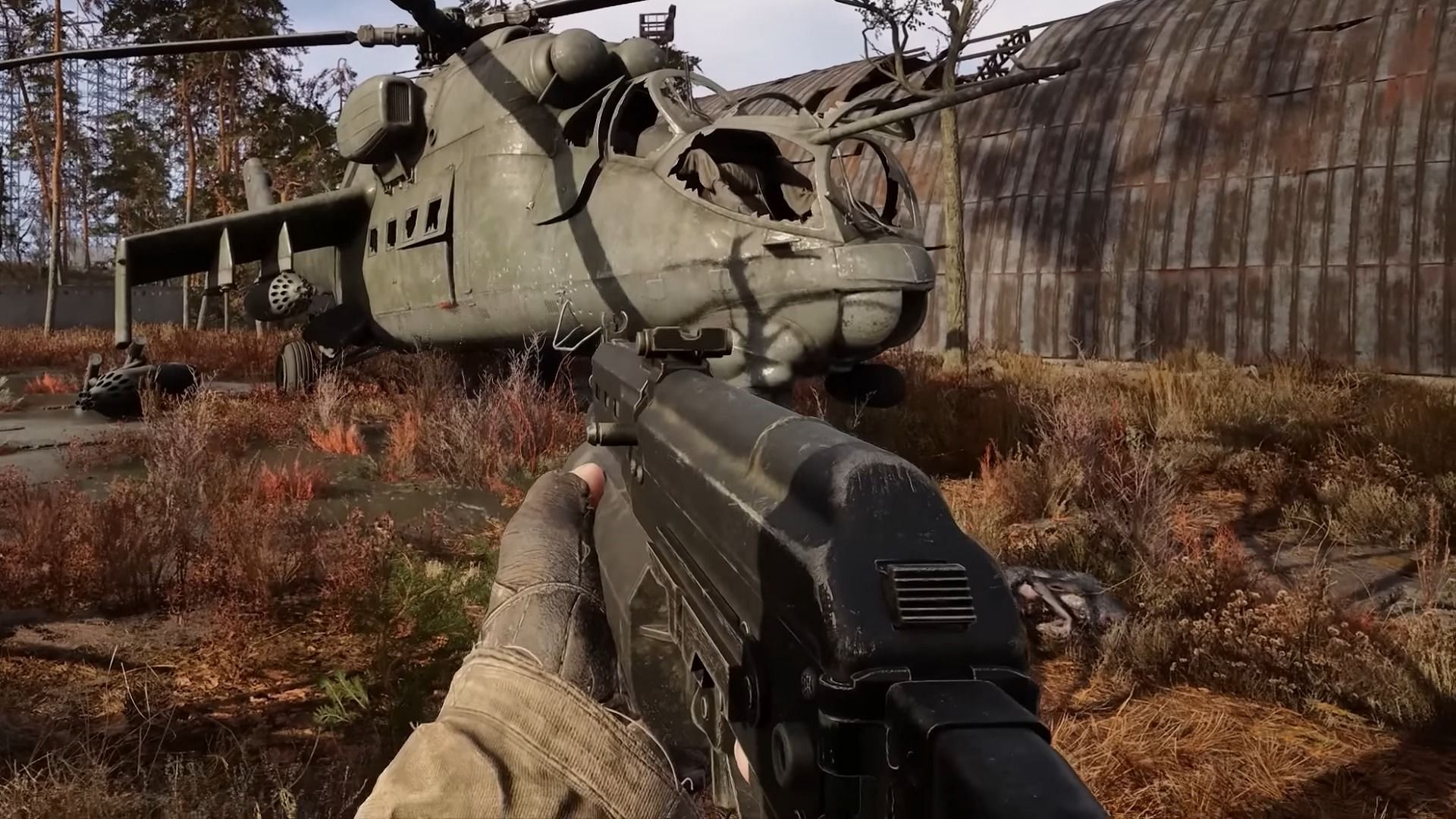 Zubr-19 SMG in Stalker 2 (Image via GSC Game World || YouTube/@Lootward)