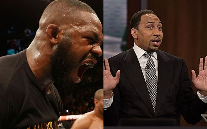 Stephen A. Smith shares hilarious but real take on '$25 million to survive 25 minutes against Jon Jones' challenge