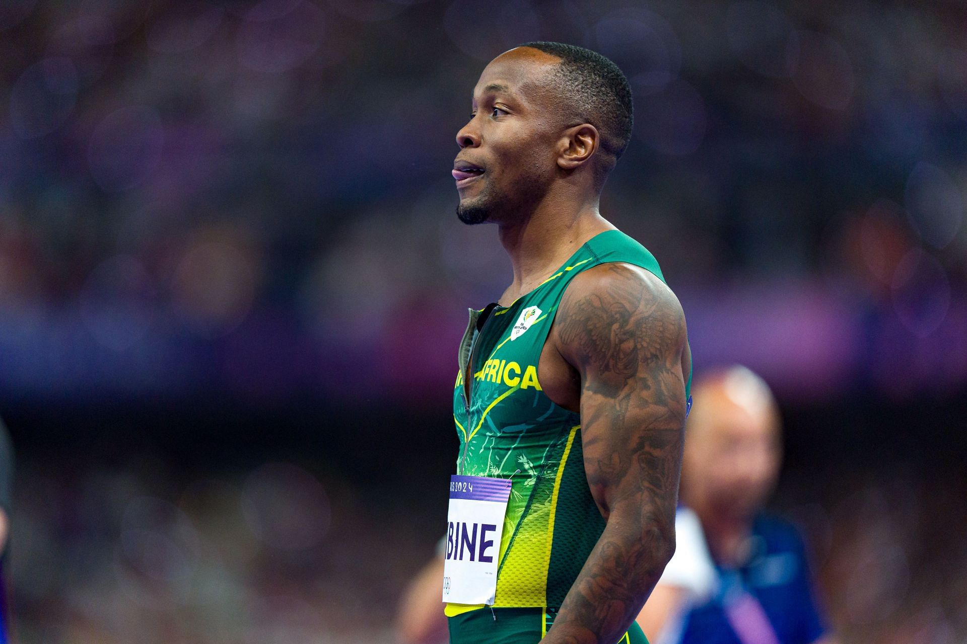 Akani Simbine at Olympic Games Paris 2024: Day 9 - Photo: Getty