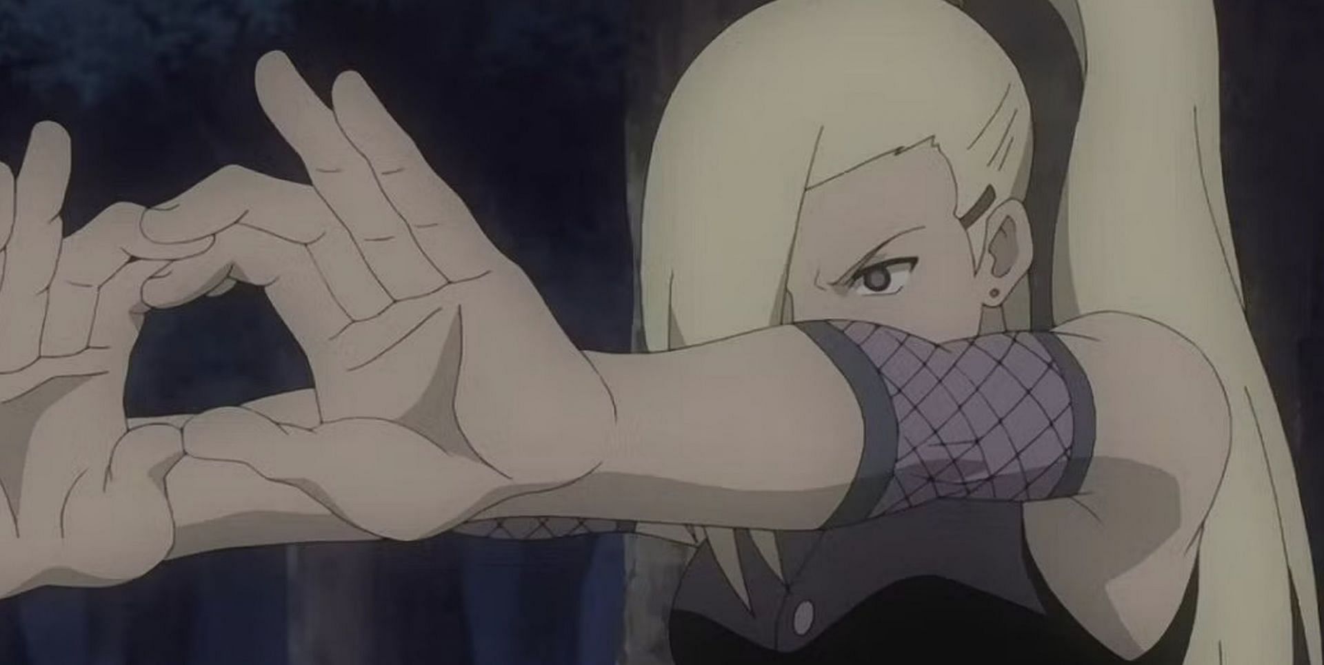 Ino Yamanaka as seen in anime (Image via Studio Pierrot)