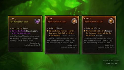 A small sampling of the Occult Gems available in Diablo 4 Season 7 (Image via Blizzard Entertainment)