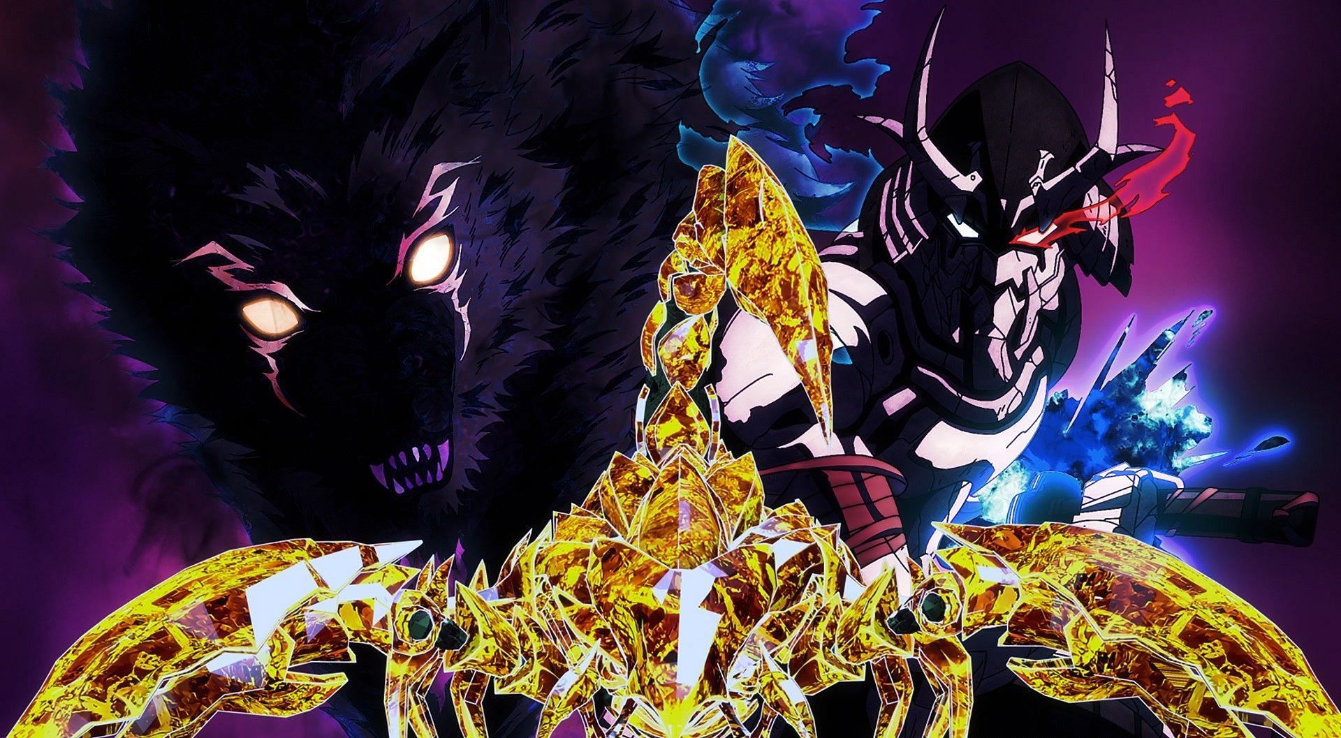 Lycaon, the Golden Scorpion, and Wezaemon as seen in the latest episode (Image via C2C).