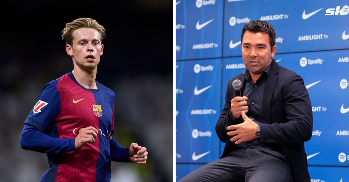 Frenkie de Jong (left) and Deco