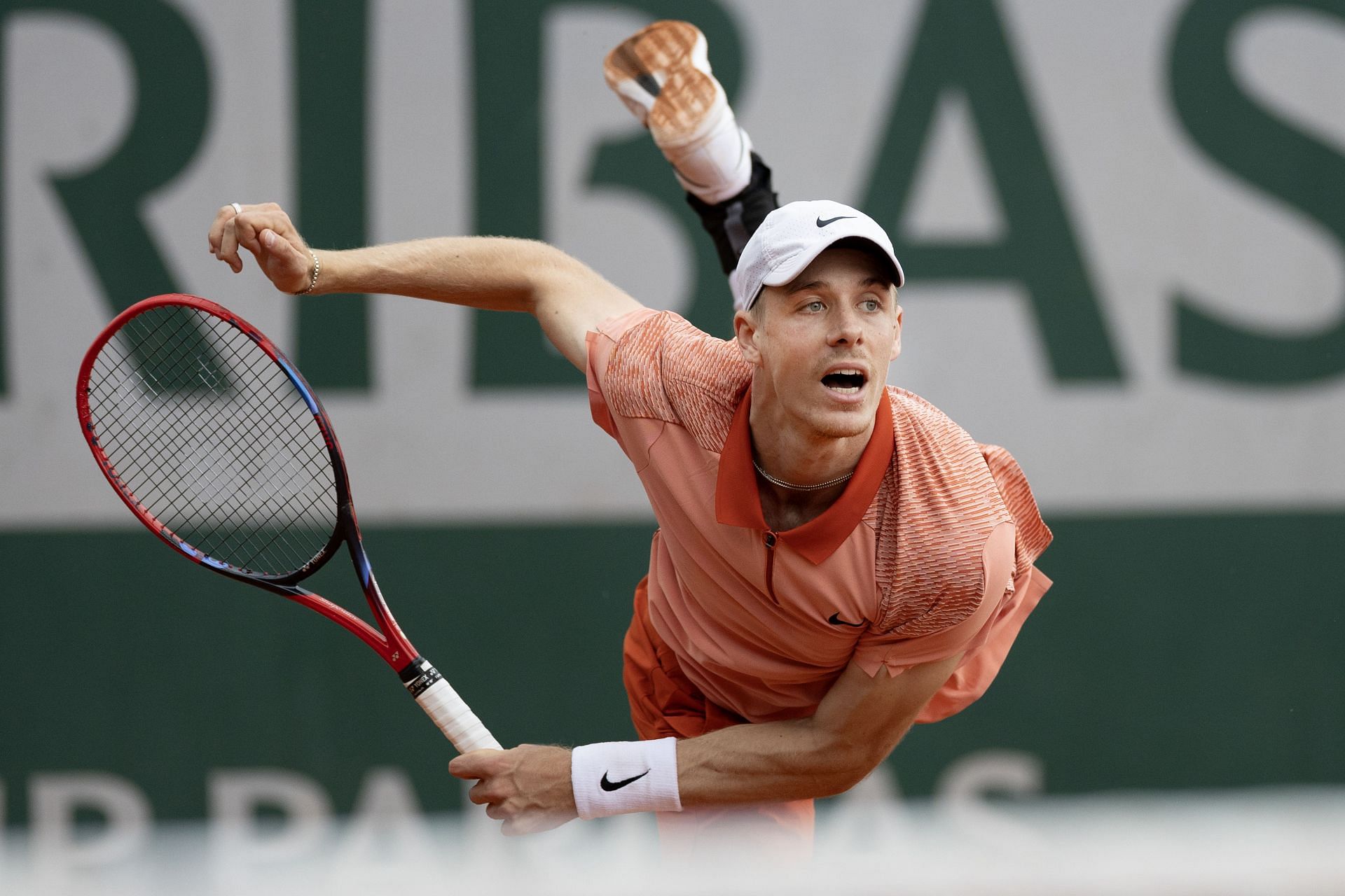 Shapovalov at the French Open 2024. - Source: Getty