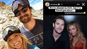 "Long before the mustache": Filip Forsberg's wife Erin Alvey jumps on viral trend with throwback picture