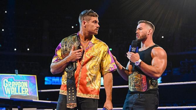 Grayson Waller explains how tag team with Austin Theory provided opportunities on WWE SmackDown