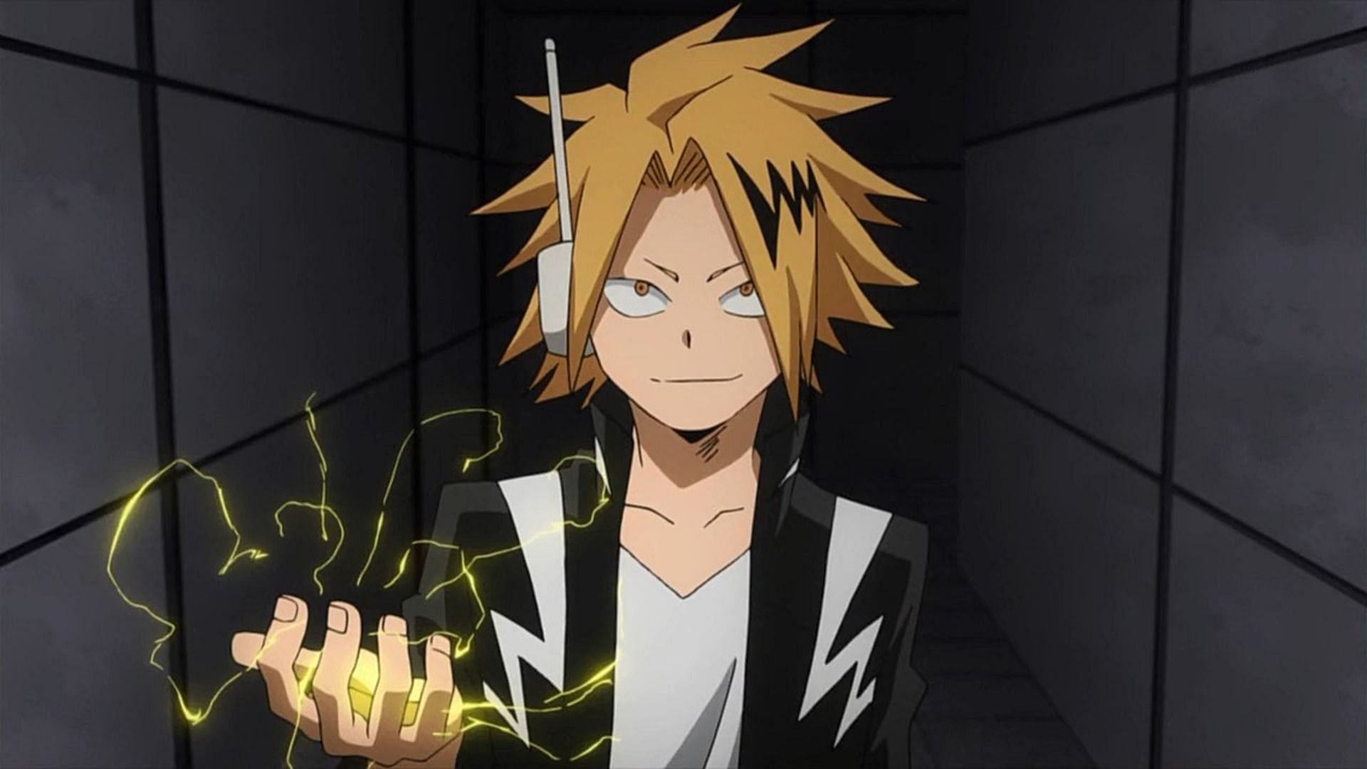 Denki Kaminari in My Hero Academia (Image via Studio Bones)