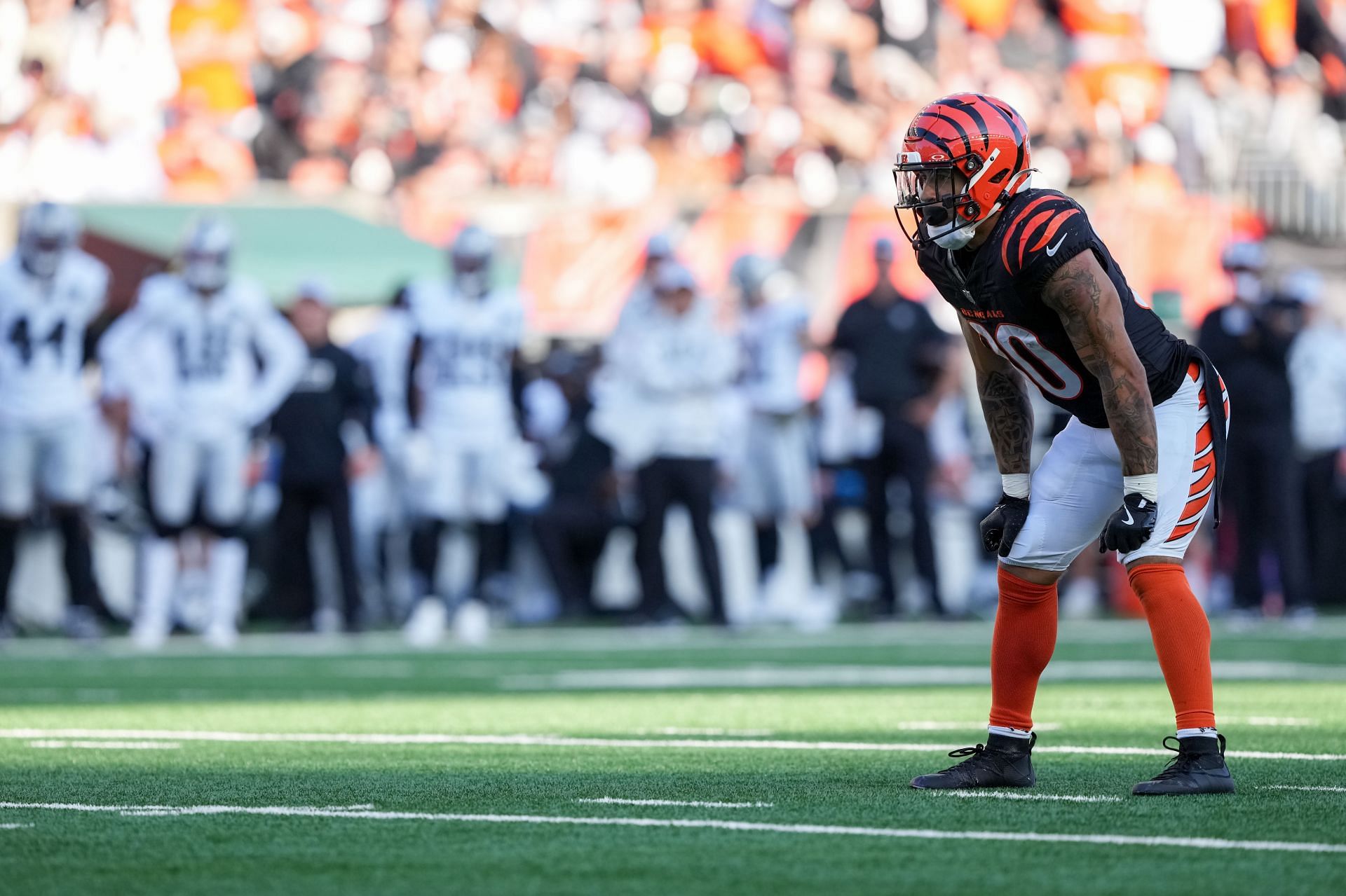 Chase Brown during Las Vegas Raiders v Cincinnati Bengals - Source: Getty