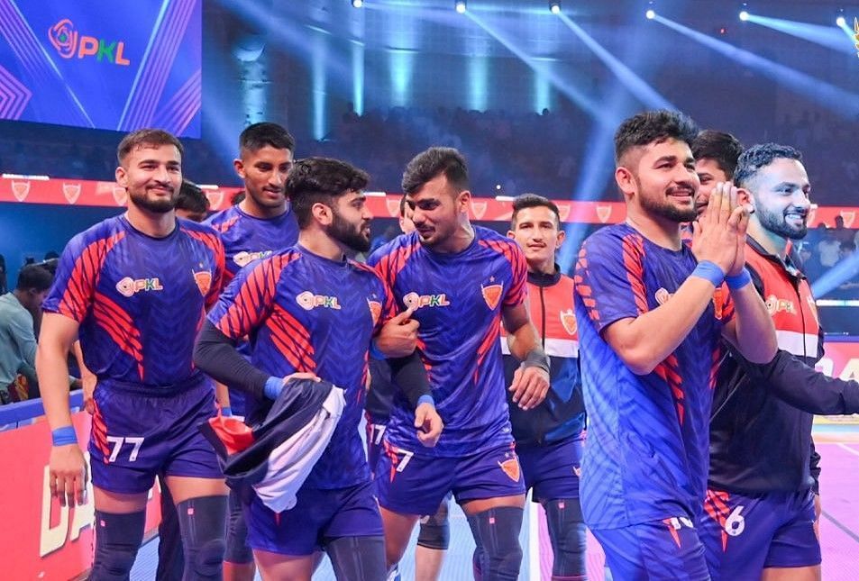 नवीन कुमार इंजरी का शिकार हैं (Photo Credit - @DabangDelhiKC)