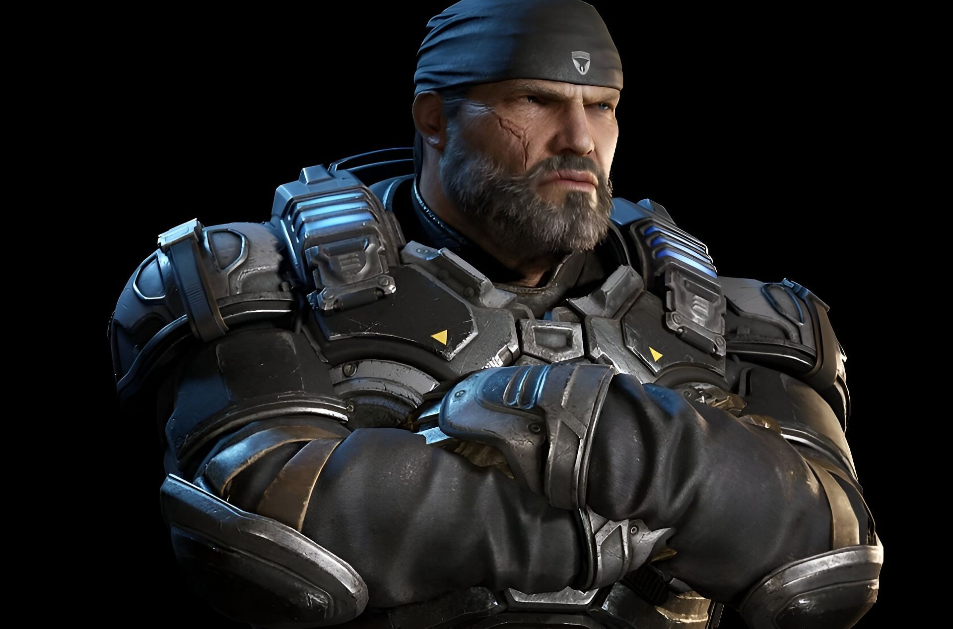 Marcus Fenix as seen in the video game (Image via Xbox Game Studios)