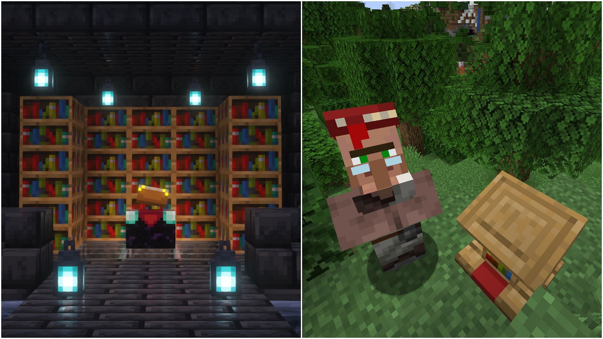 Minecraft can work on a better enchantment system (Image via Mojang Studios)