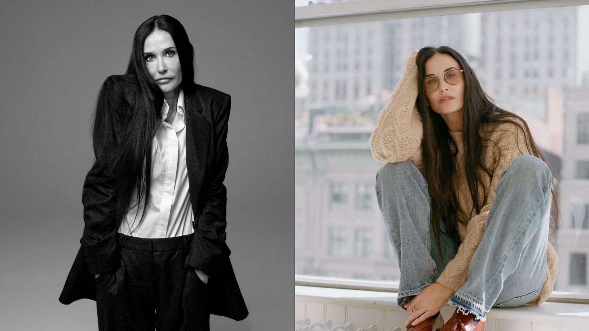 Images of Demi Moore (Image via Instagram/@demimoore)