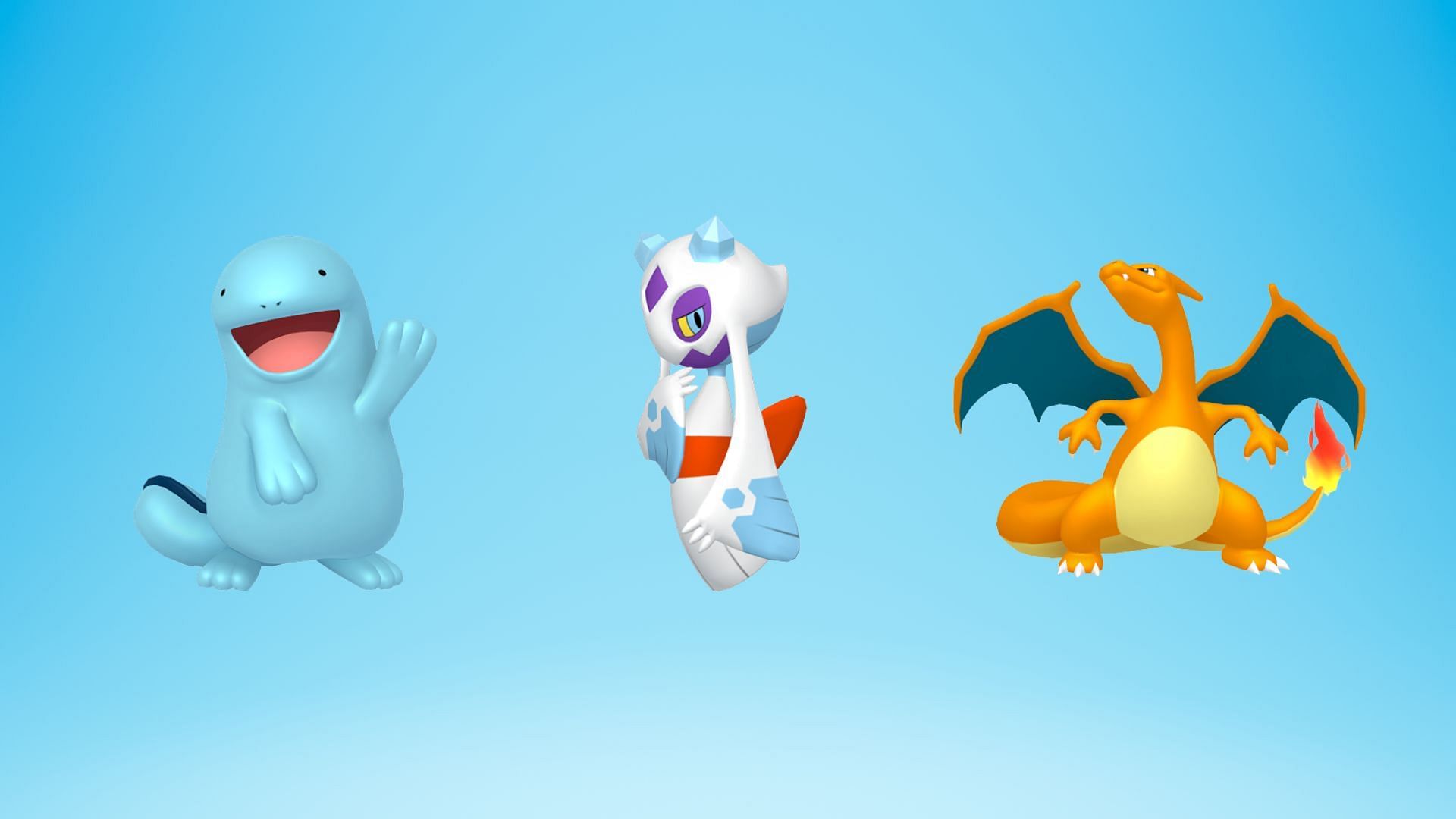 Quagsire, Frosslass, and Charizard (Image via TPC)