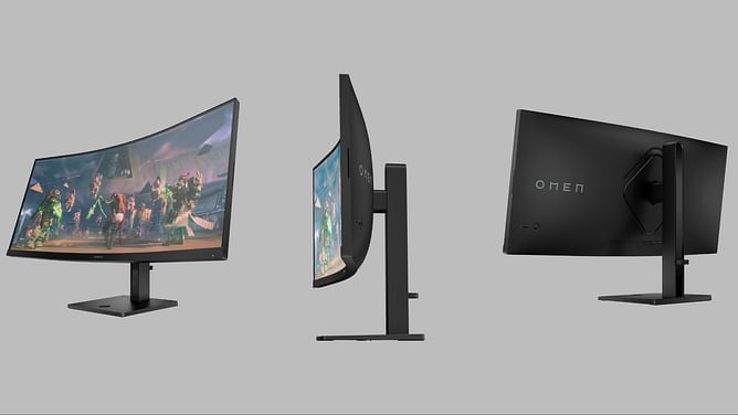 HP OMEN 34-inch WQHD curved gaming monitor available under $300 on Black Friday 2024