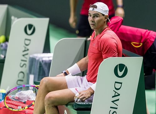 Rafa Nadal training - Source: Getty