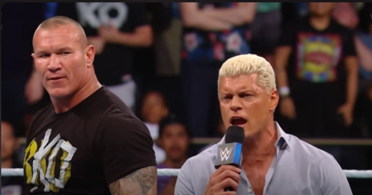 Randy Orton and Cody Rhodes at SmackDown [Source: WWE YouTube]