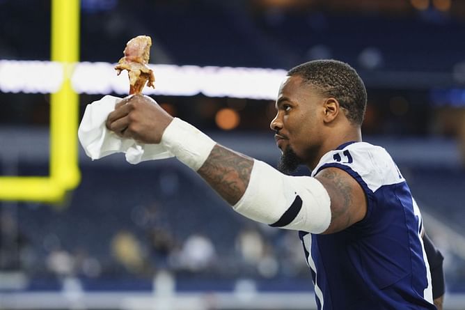 Micah Parsons drops 3-word reaction after winning Thanksgiving MVP during Cowboys victory over Giants