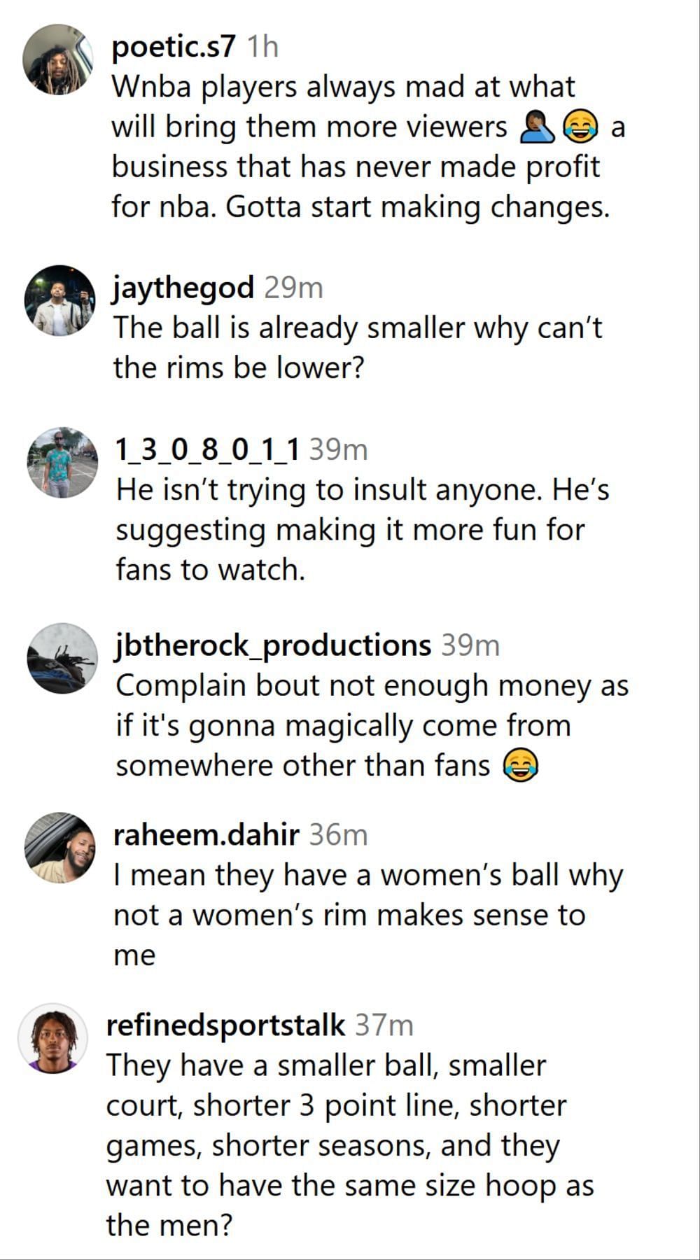 Comments on Shaq&#039;s Instagram post. (Photo: Screengrabbed from the comments section)