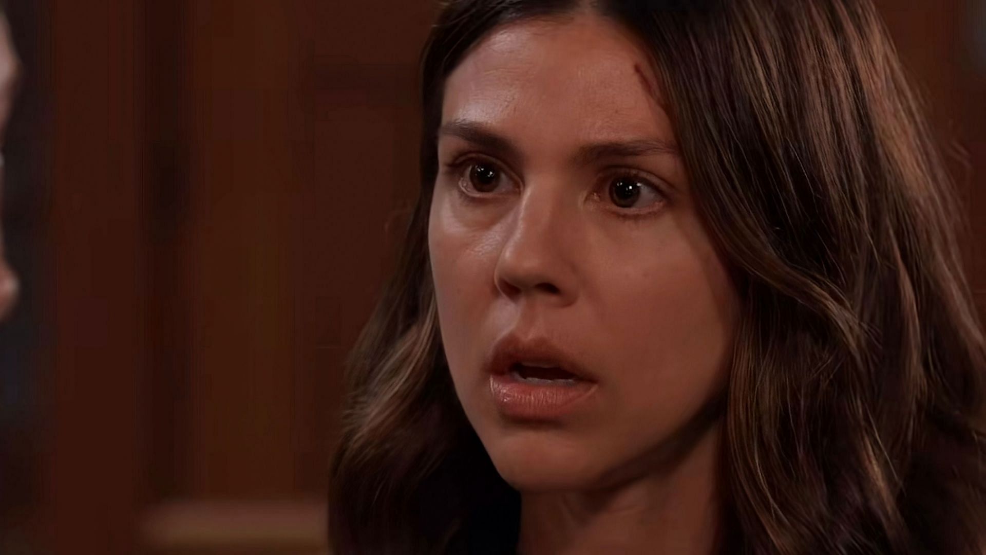 Actress Kate Mansi as Kristina in a still from the soap (Image via @generalhospitalabc / Instagram)