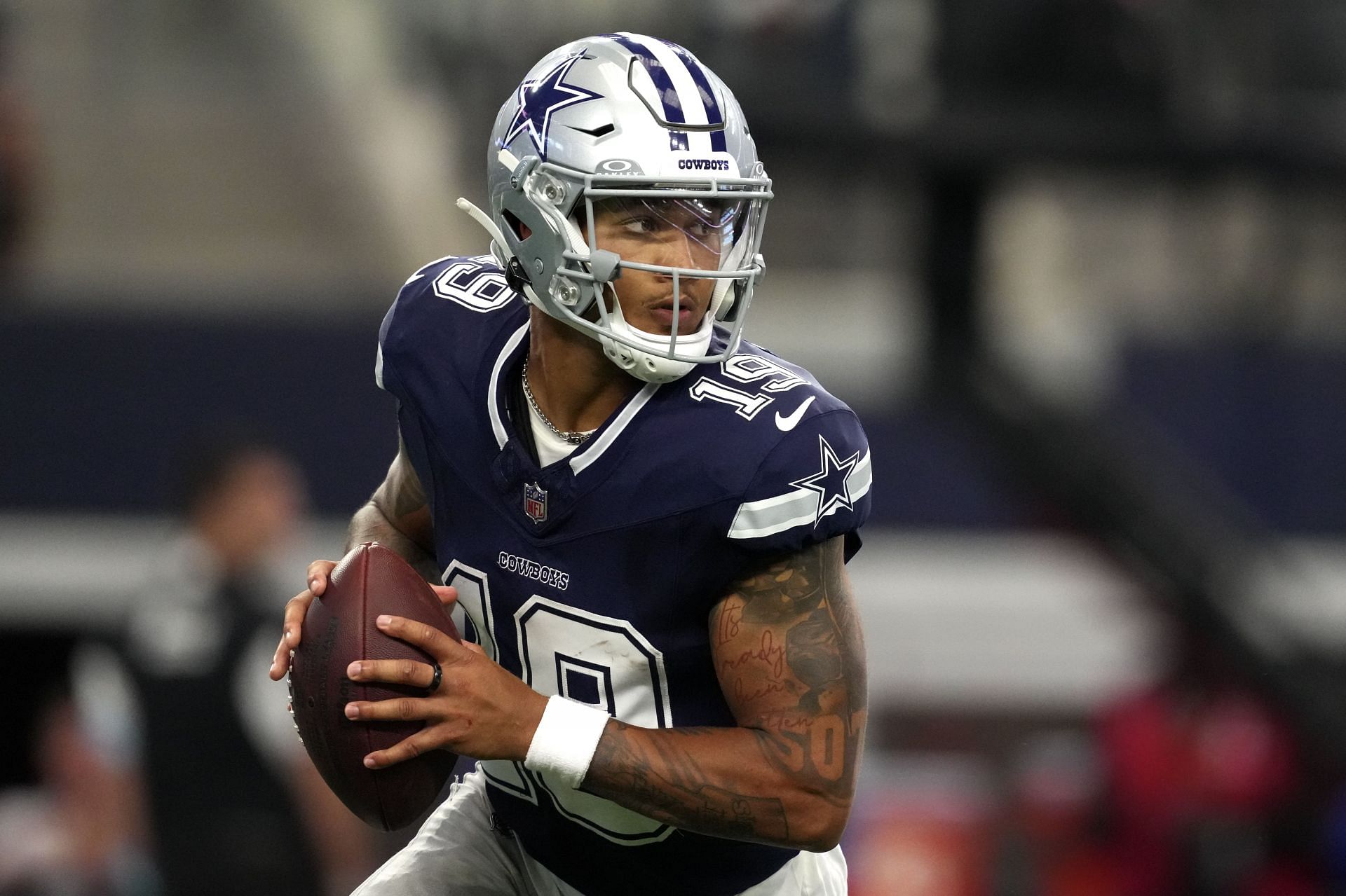 Trey Lance at Los Angeles Chargers vs. Dallas Cowboys - Source: Getty