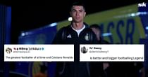 “Greatest footballer of all time and Cristiano Ronaldo” - Fans react hilariously as Ronaldo faces ex-Real Madrid star in AFC Champions League