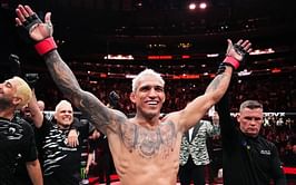 Charles Oliveira gives social media reaction to making over $1M in record-breaking number of UFC bonuses