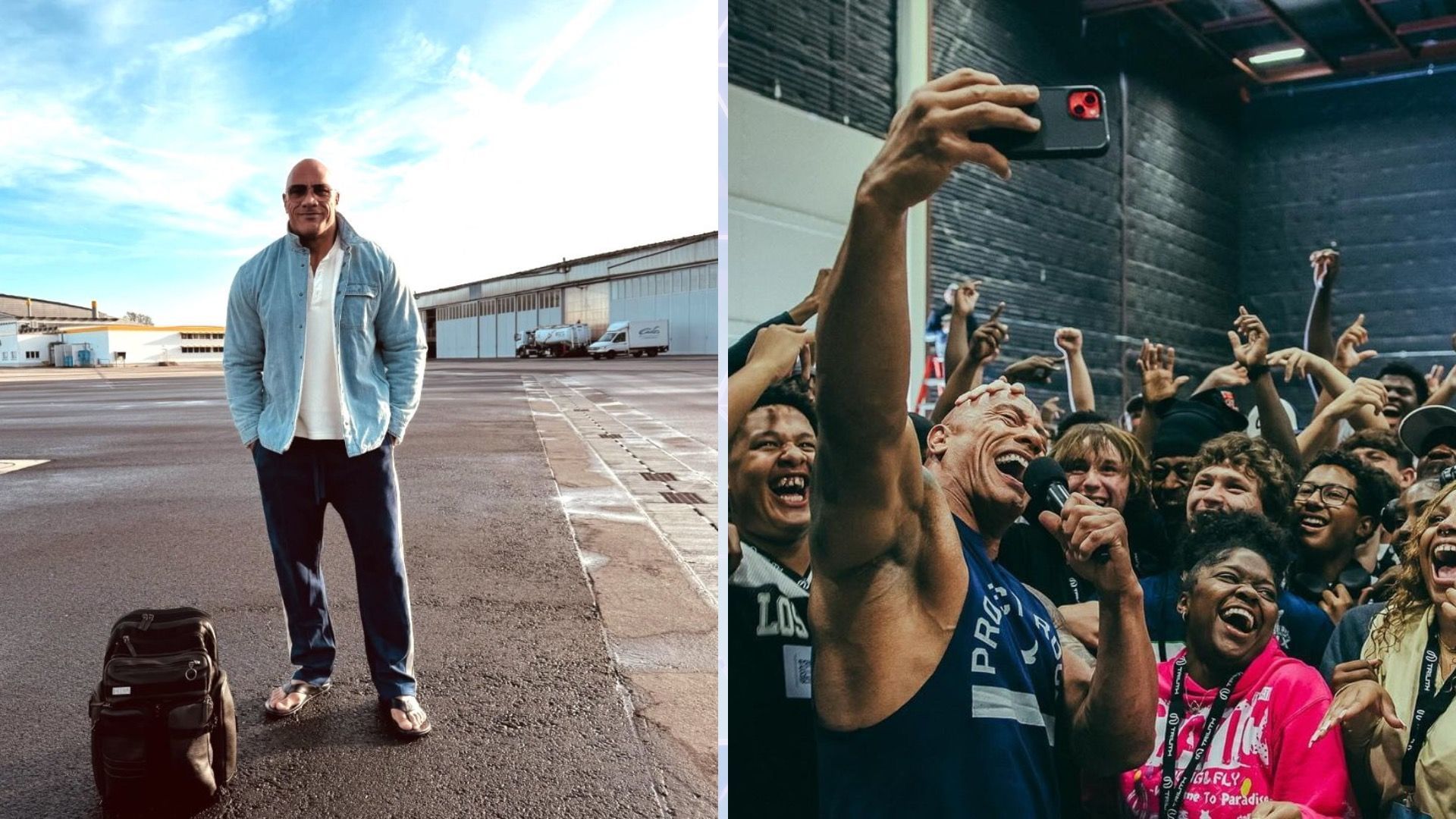 The Rock last appeared on WWE at Bad Blood [Image Credits: The Rock
