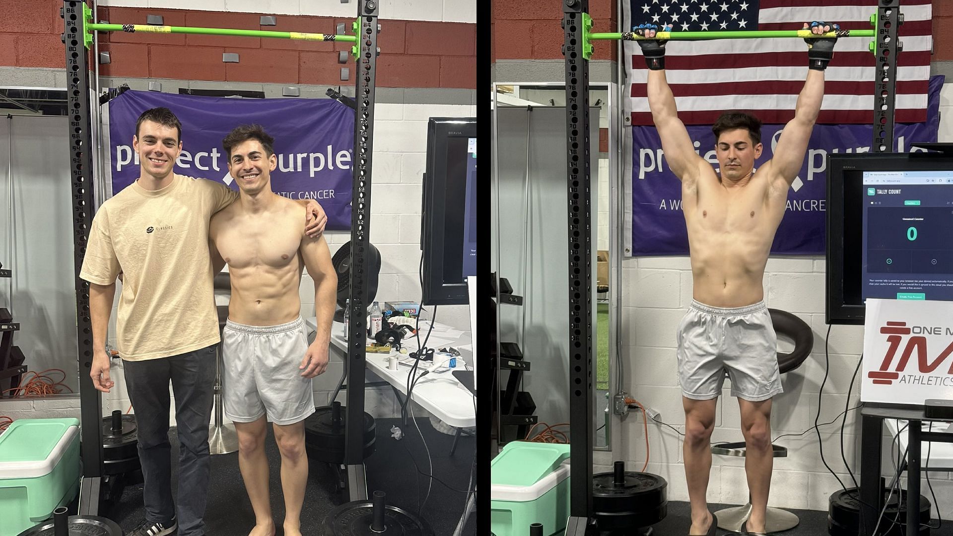 Twitch streamer Censor was finally recognized by the Guinness World Records for the title of most pull-ups in 24 hours (Image via Censor/X)