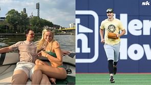 PICTURE: Paul Skenes and girlfriend Olivia Dunne all smiles as they show up to cheer on Pittsburgh Steelers against Baltimore Ravens