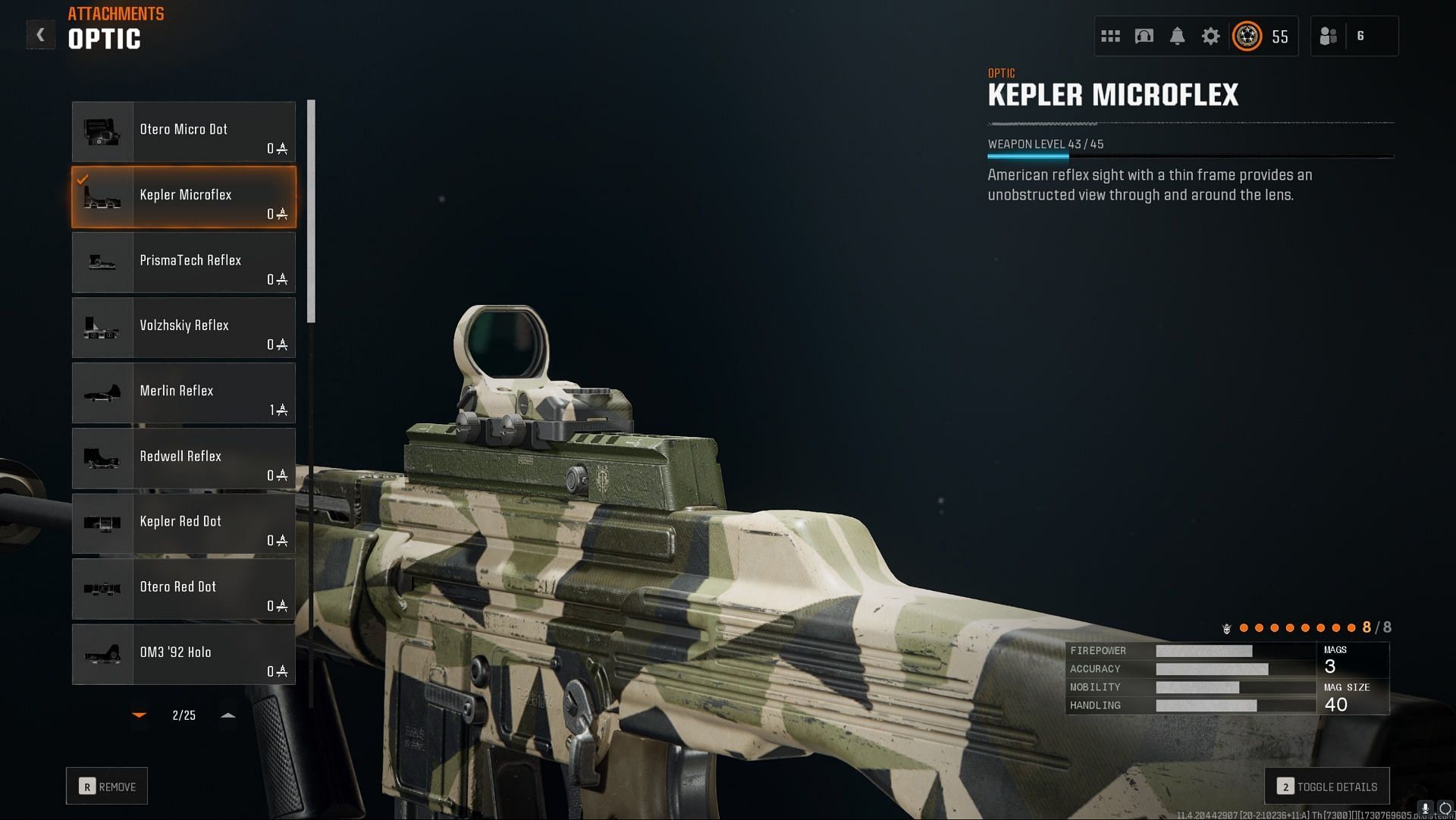 Exploring the issue where equipped Optic gets removed when accessing the Gunsmith in Black Ops 6 (Image via Activision)