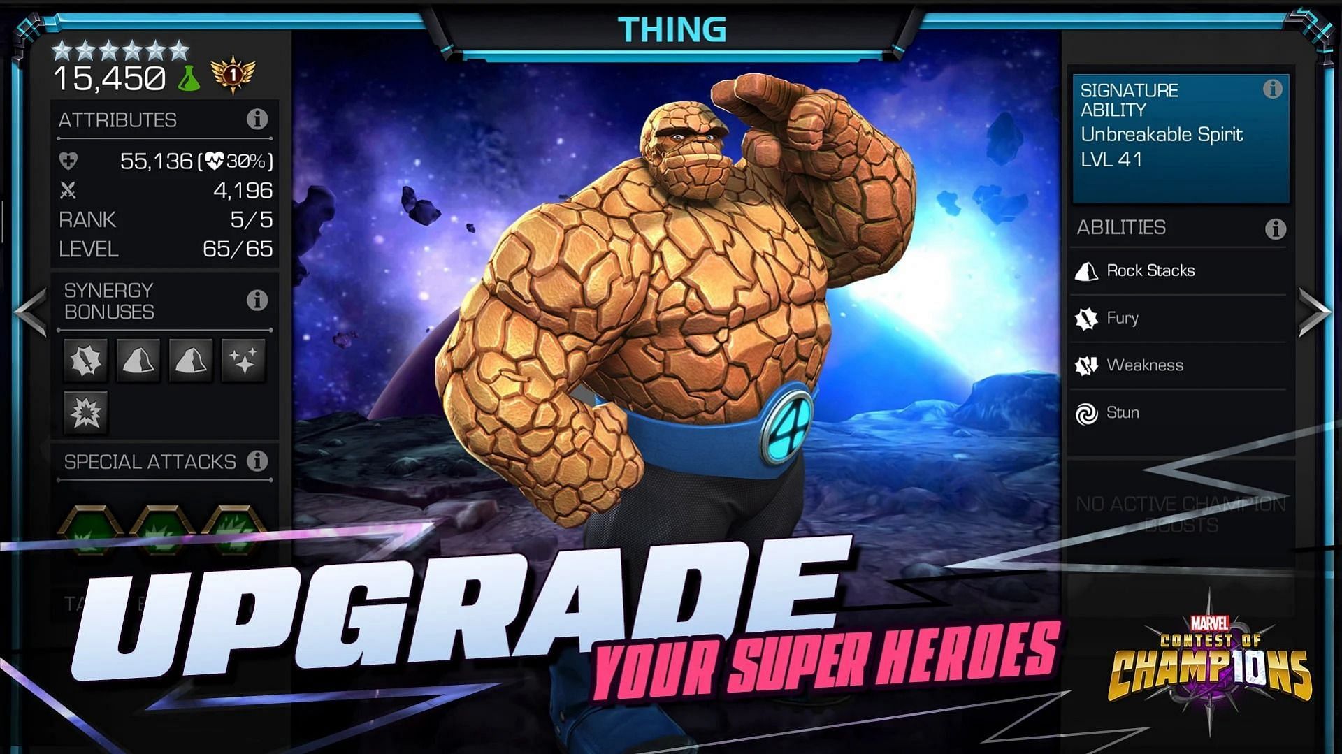 Resource management is basic when it comes to Marvel Contest of Champions. (Image via Kabam Games, Inc.)