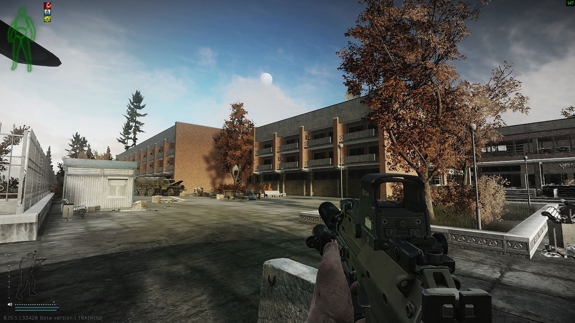 The west wing of Health Resort (Image via Battlestate Games)