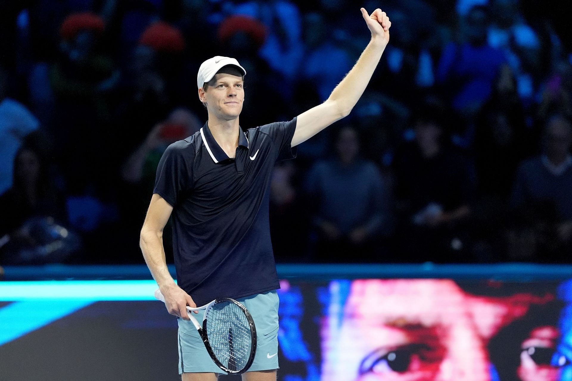 Jannik Sinner at the ATP Finals 2024. (Photo: Getty)