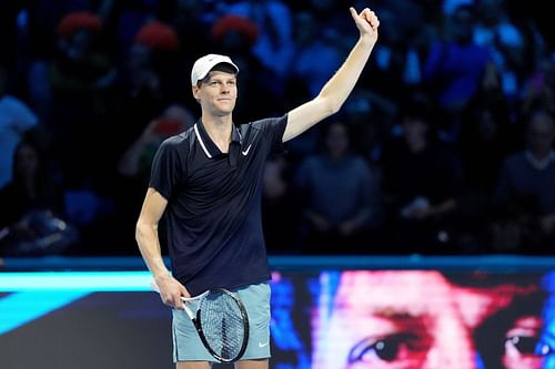 Jannik Sinner at the ATP Finals 2024. (Photo: Getty)