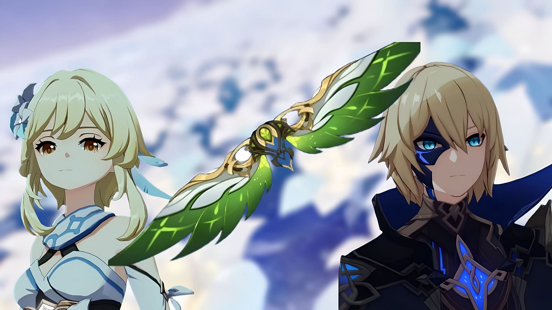 Genshin Impact Wind Glider lore reveals more about Traveler, Abyss sibling and Dainsleif (image via HoYoverse)