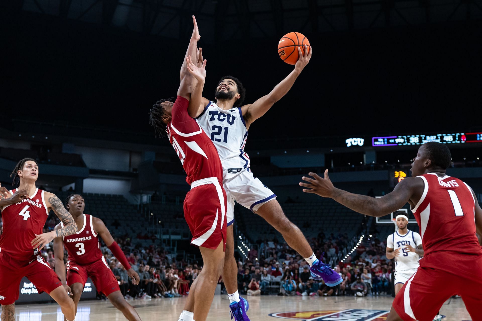 COLLEGE BASKETBALL: NOV 01 Arkansas at TCU - Source: Getty