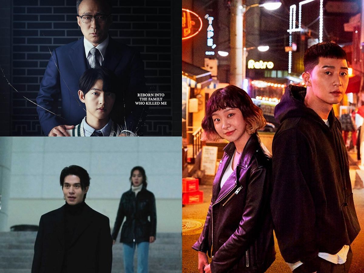 Reborn Rich, Bad and Crazy, Itaewon Class (Images via Netflix, Viu)