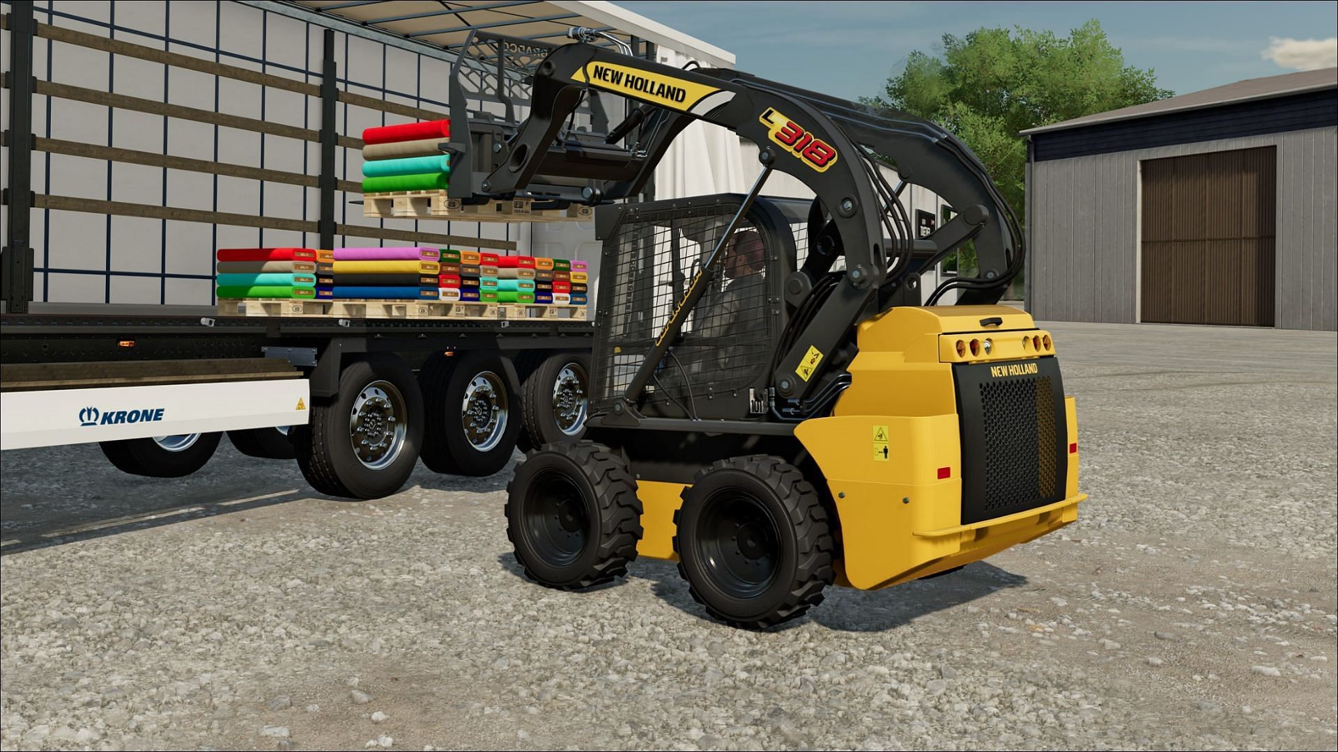 Loading in FS 25 (Image via Giants Software)