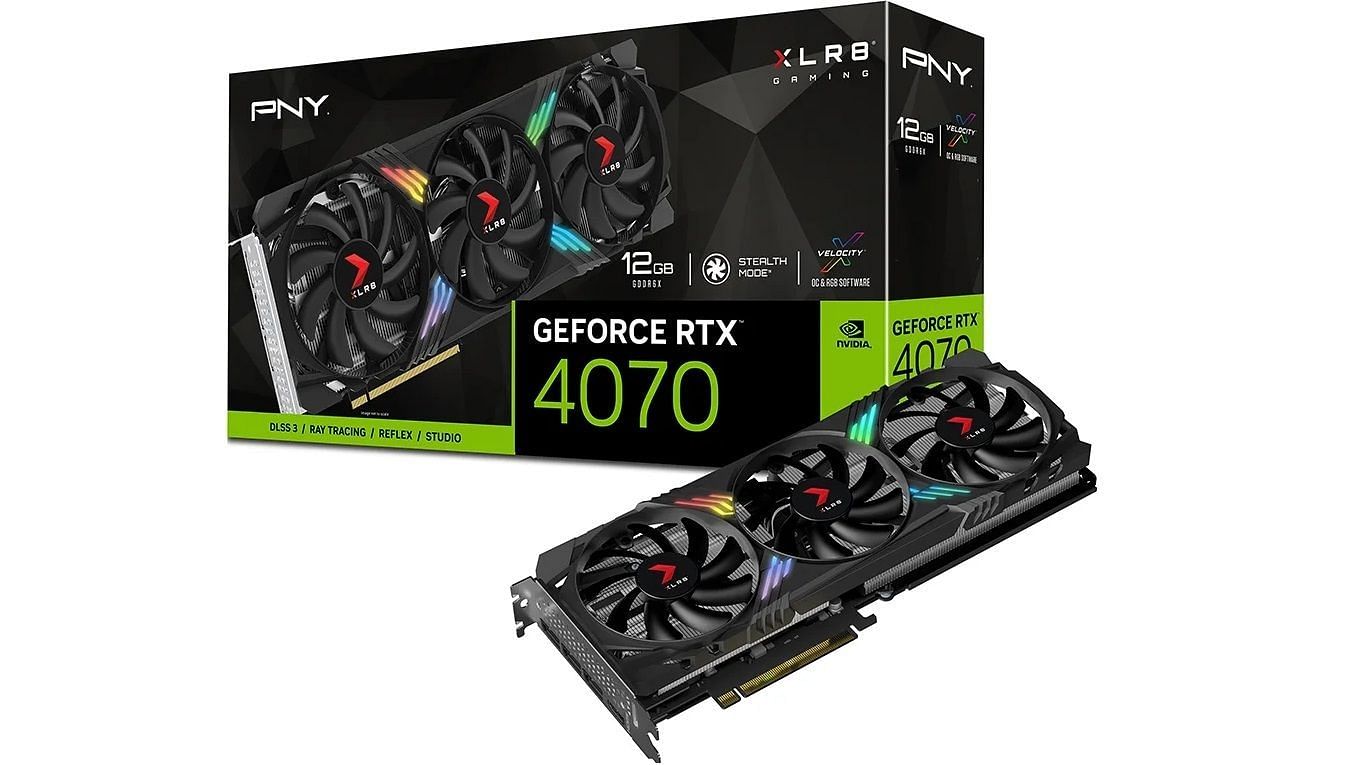 PNY GeForce RTX 4070 (Image via PNY)