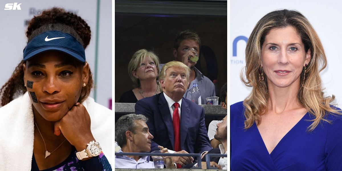 Donald Trump has attended the US Open on a number of occasions (Image Source: Getty)